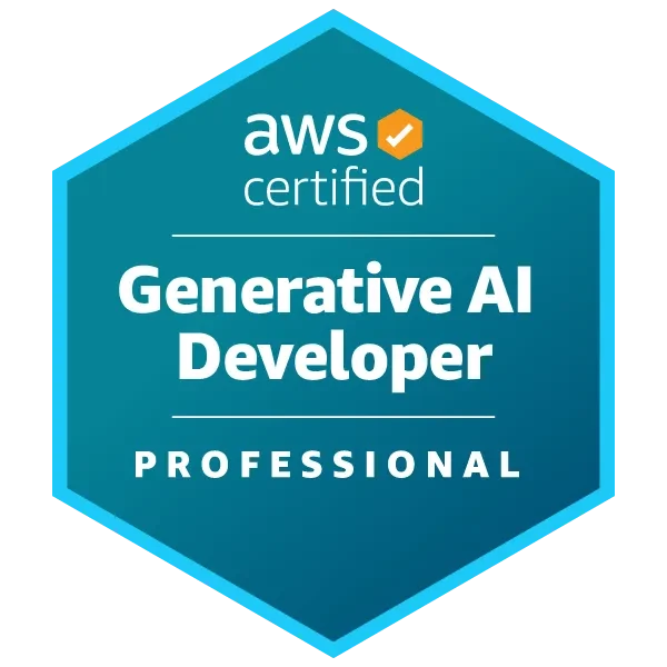 Professional certification badge