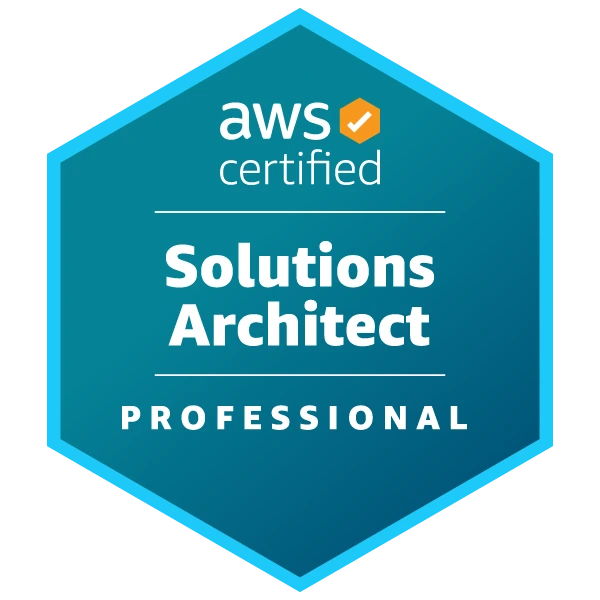 Professional certification badge